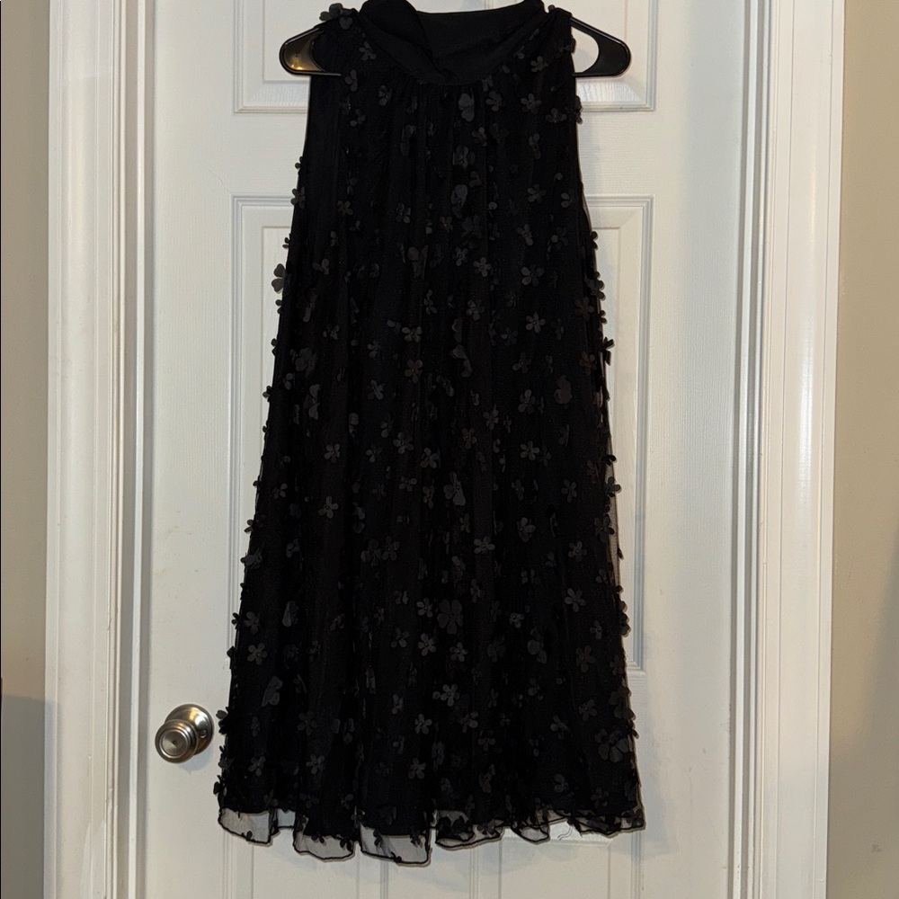 Elegant Black Sleeveless Dress